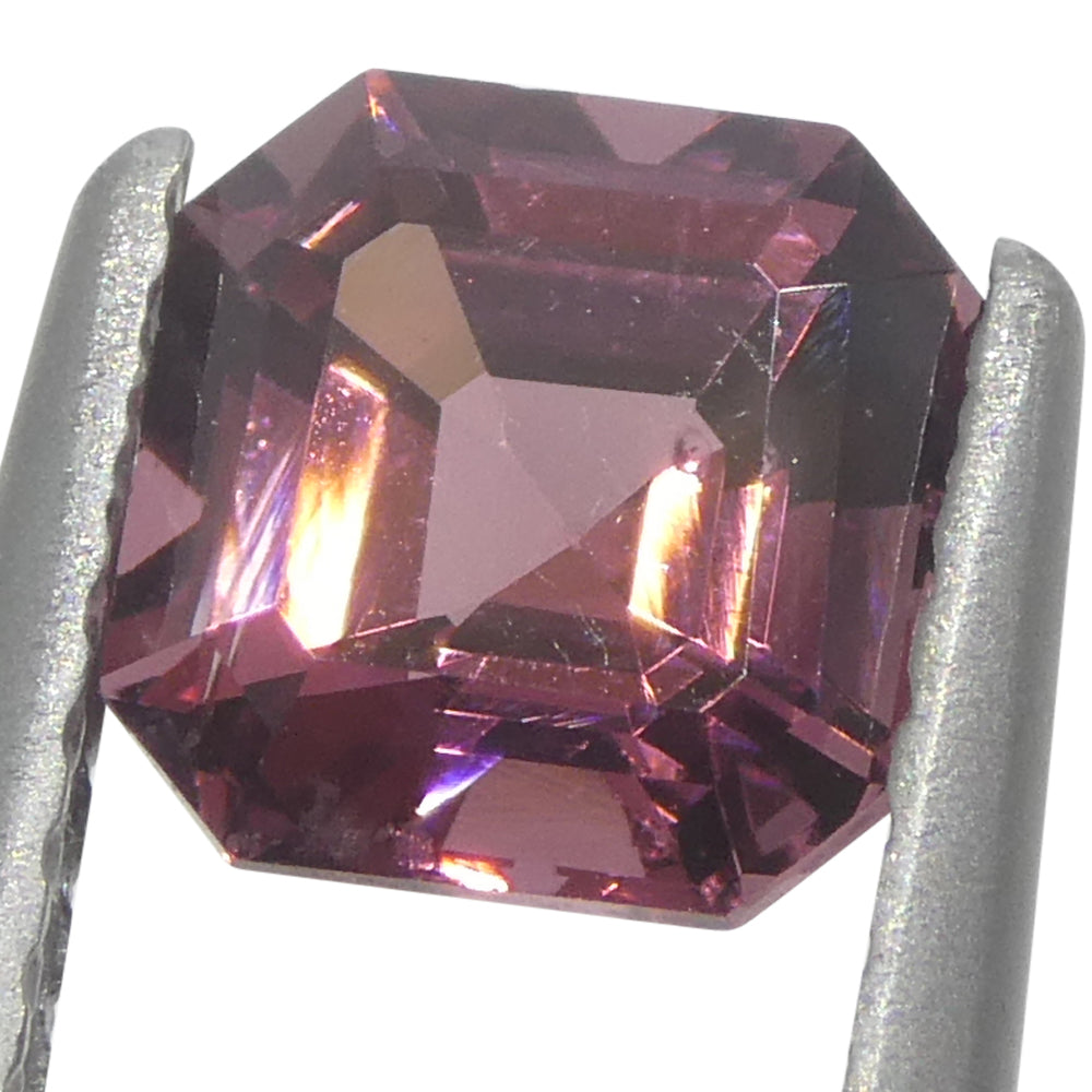 1.16ct Asscher Cut/Square Pink Spinel from Burma Unheated