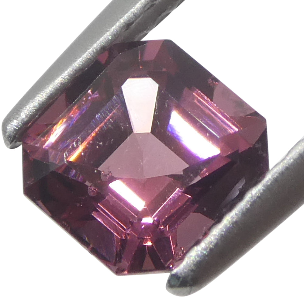 1.16ct Asscher Cut/Square Pink Spinel from Burma Unheated