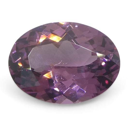 1.35ct Oval Pink Spinel from Burma Unheated