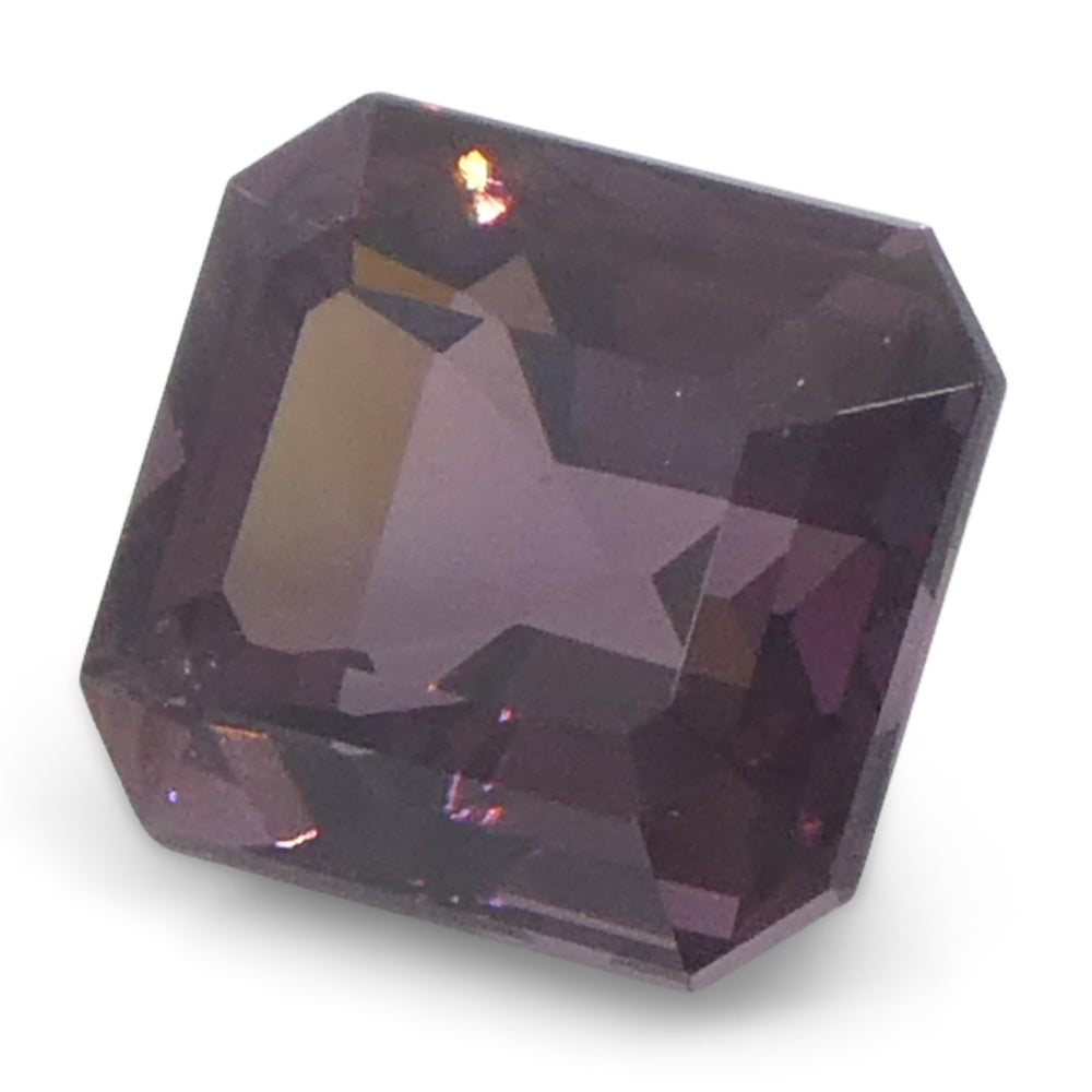 1.09ct Octagonal/Emerald Cut Pink Spinel from Burma Unheated