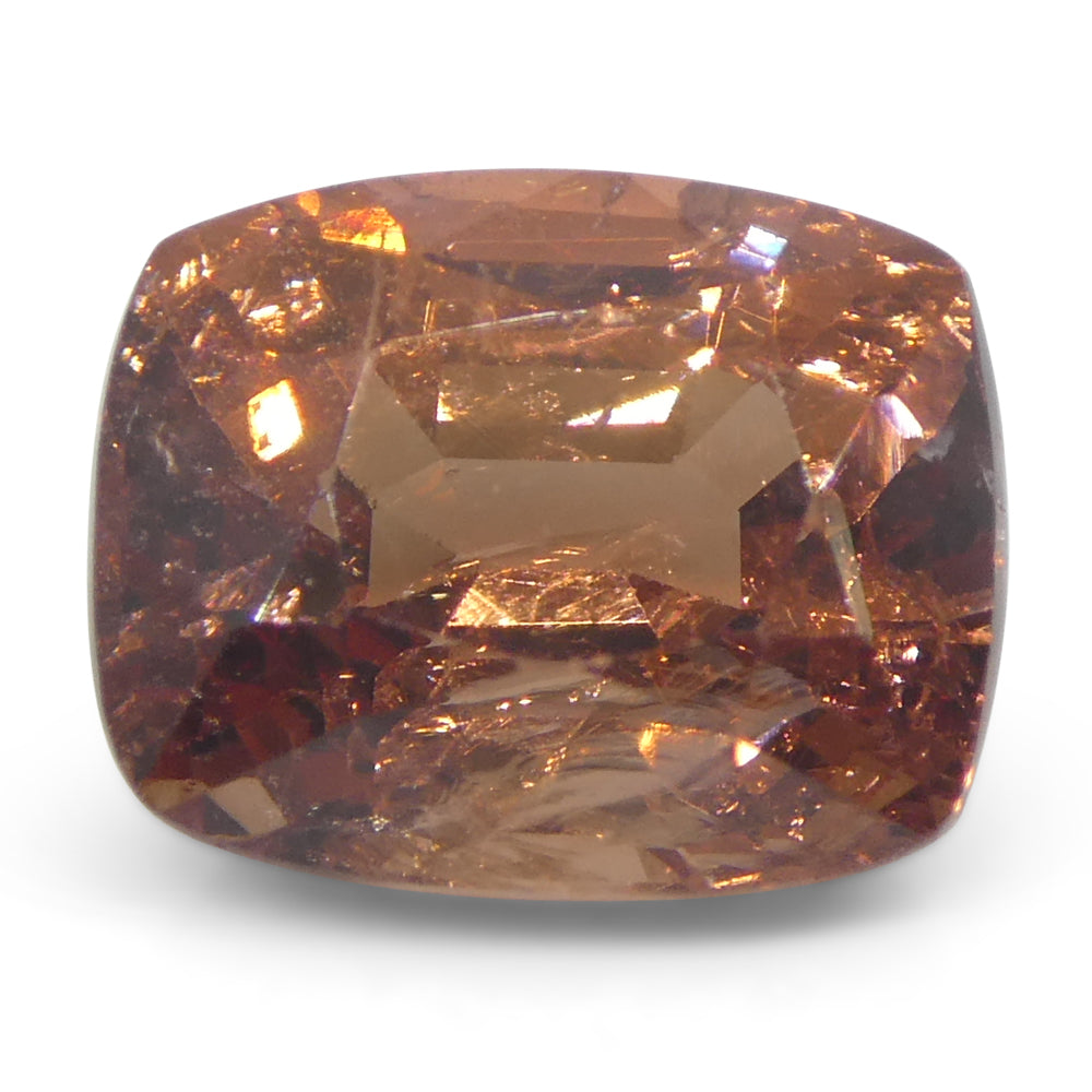 Spinel 2.15 cts 7.91 x 6.45 x 5.03 mm Cushion Very Slightly Reddish Orange  $2150