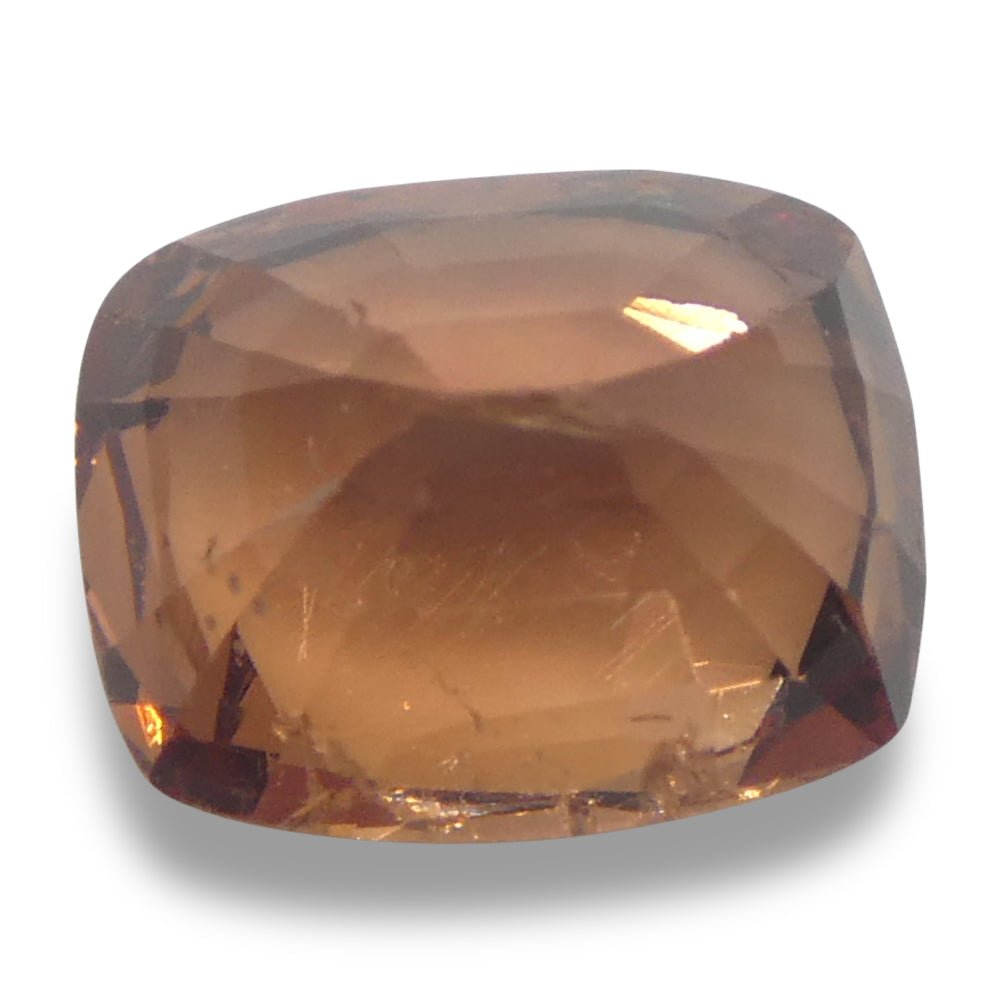 2.15ct Burmese Orange Spinel Cushion Cut - Unheated Natural Gemstone from SkyJems Canadian Gem Experts