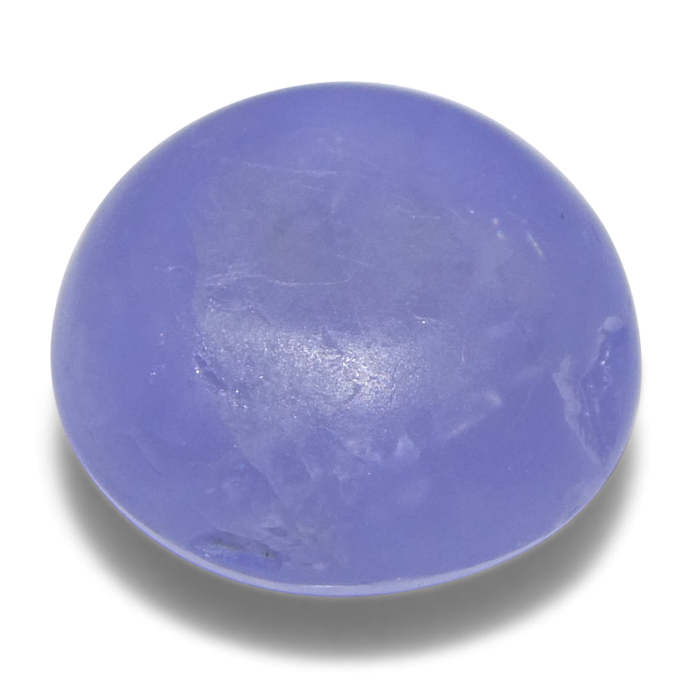 8.37ct Oval Cabochon Blue Star Sapphire from Sri Lanka Unheated - Skyjems Wholesale Gemstones