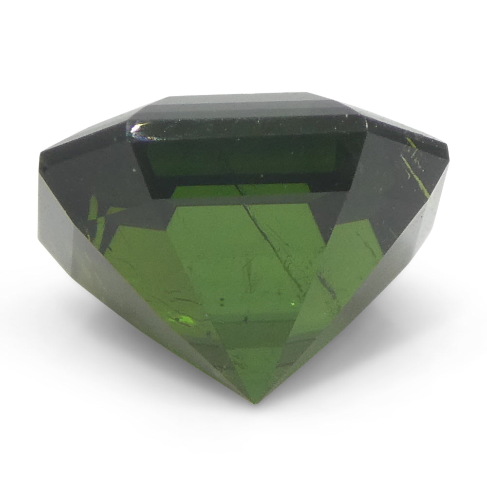1.71ct Asscher Cut/Square Green Tourmaline - Skyjems Wholesale Gemstones