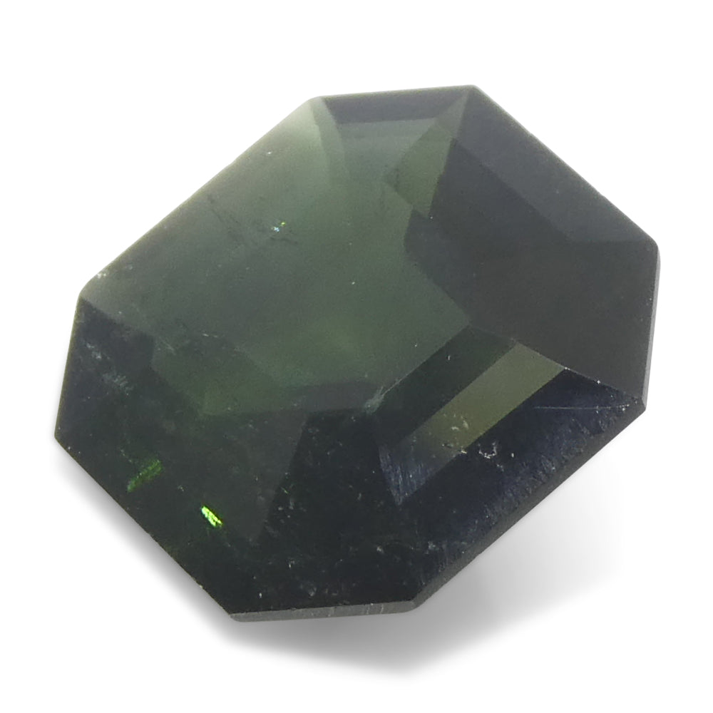 2.26ct Asscher Cut/Square Green Tourmaline - Skyjems Wholesale Gemstones