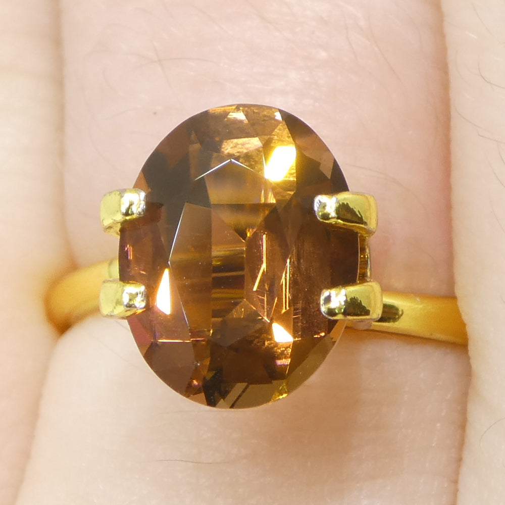 2.24ct Oval Orange Tourmaline - Skyjems Wholesale Gemstones