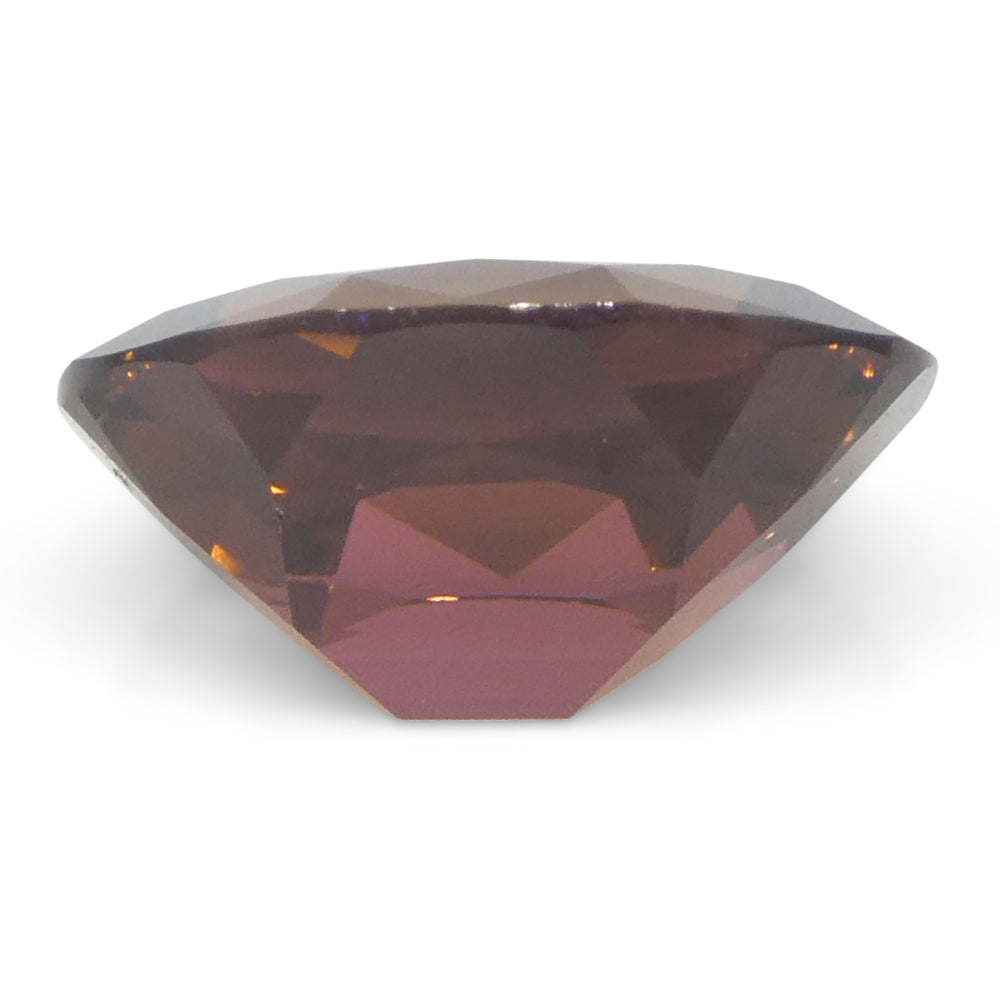 2.24ct Oval Orange Tourmaline from Brazil Unheated