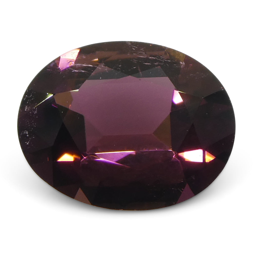 Tourmaline 2.1 cts 10.13 x 7.96 x 4.24 mm Oval Slightly Orangy Pink  $1260