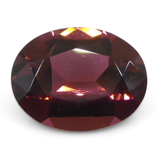 Tourmaline 1.46 cts 8.88 x 6.94 x 3.87 mm Oval Orangy Pink  $880