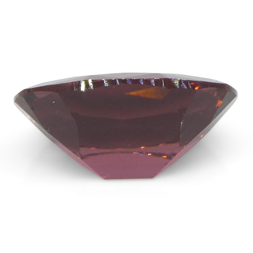 1.46ct Oval Pink Tourmaline from Brazil, Step Cut gemstone by SkyJems, premium Canadian colored gem specialists since 1967