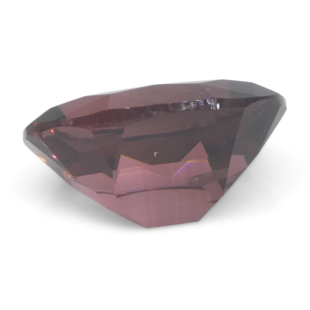 1.82ct Oval Pink Tourmaline from Brazil, Step Cut gemstone by SkyJems, premium Canadian colored gem specialists since 1967
