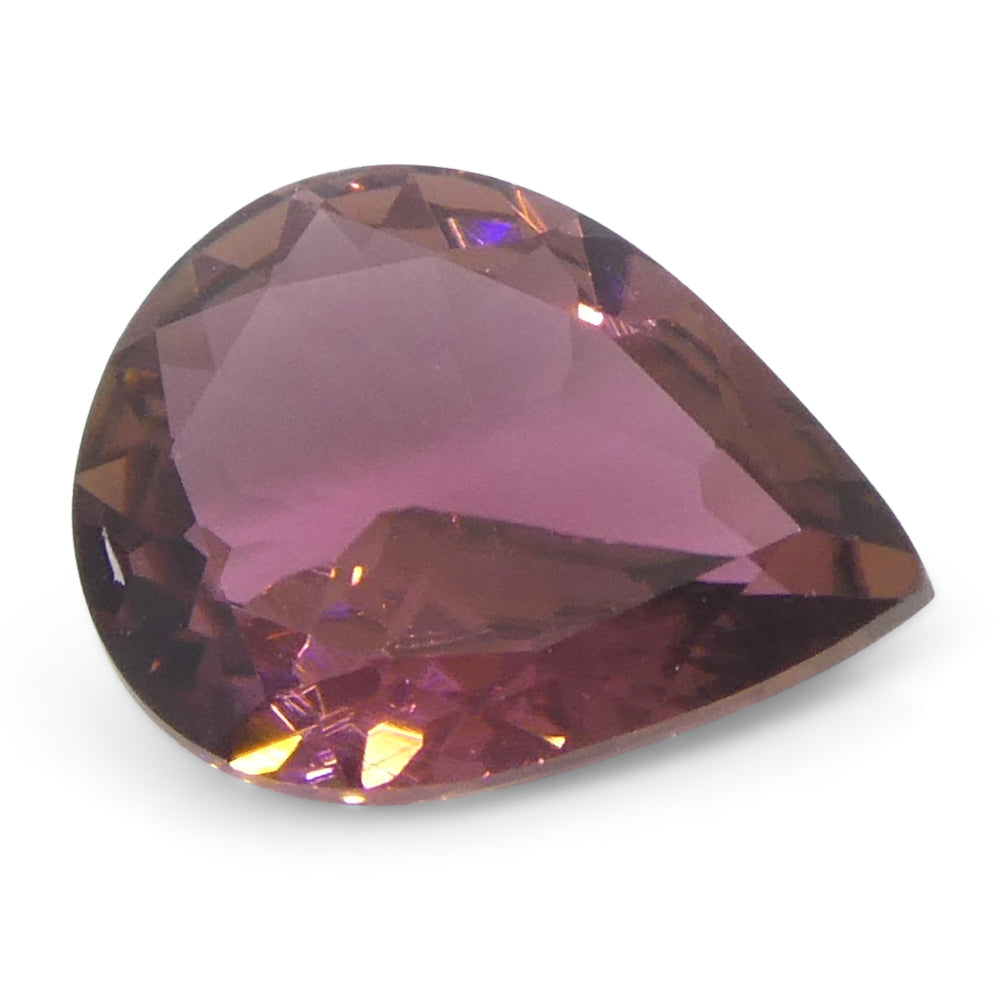 0.91ct Pear Pink Tourmaline from Brazil Unheated