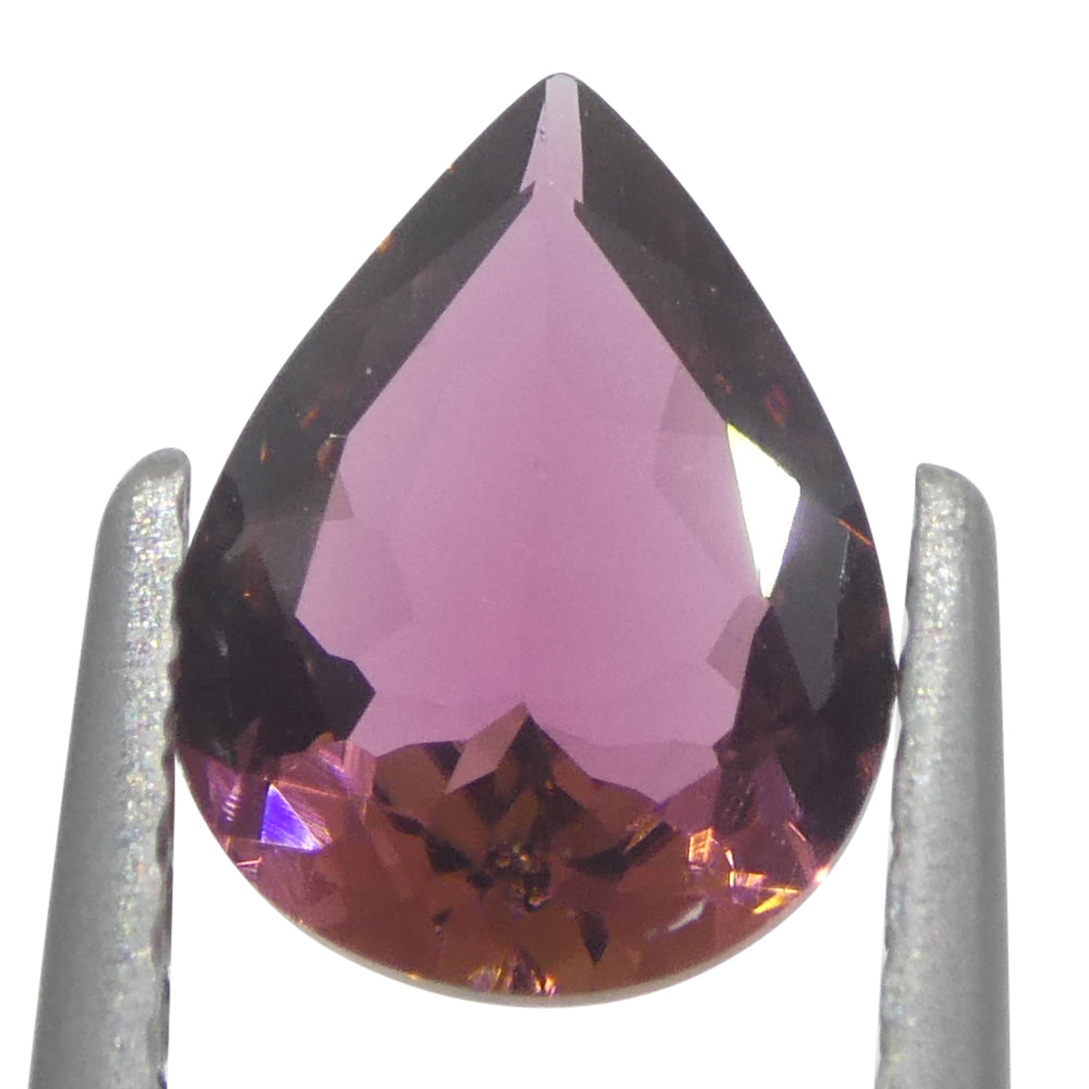 0.91ct Pear Pink Tourmaline from Brazil Unheated