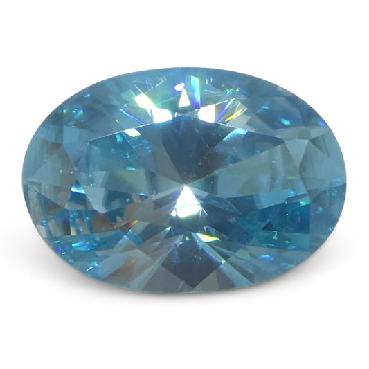 Zircon 2.38 cts 9.56 x 6.78 x 4.17 mm Oval Blue  $1430