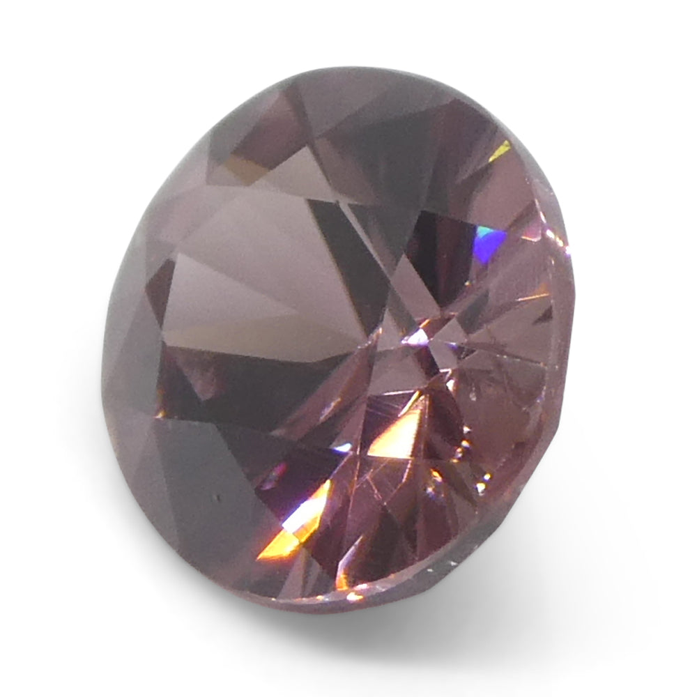 1.83ct Natural Earth Mined Oval Master Brilliant Cut Pink Zircon from Sri Lanka - Skyjems Wholesale Gemstones