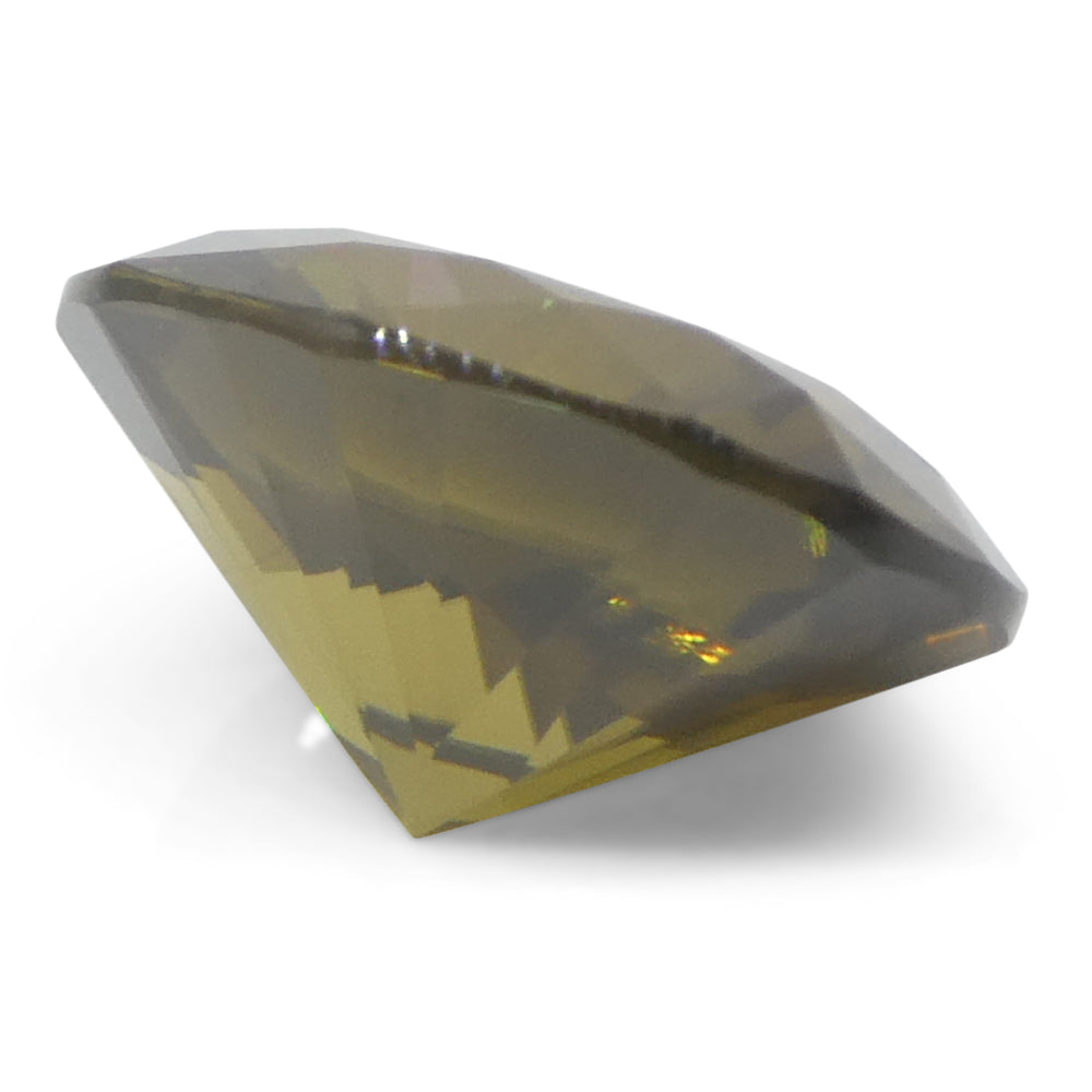 2.12ct Natural Earth Mined Oval Master Brilliant Cut Yellow Zircon from Sri Lanka - Skyjems Wholesale Gemstones