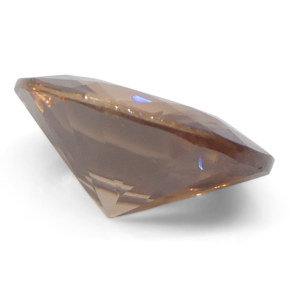 2.16ct Natural Earth Mined Oval Master Brilliant Cut Orange-Pink Zircon from Sri Lanka - Skyjems Wholesale Gemstones