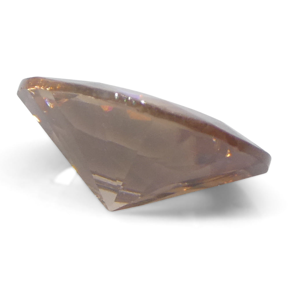 1.96ct Natural Earth Mined Oval Master Brilliant Cut Pink-Orange Zircon from Sri Lanka - Skyjems Wholesale Gemstones
