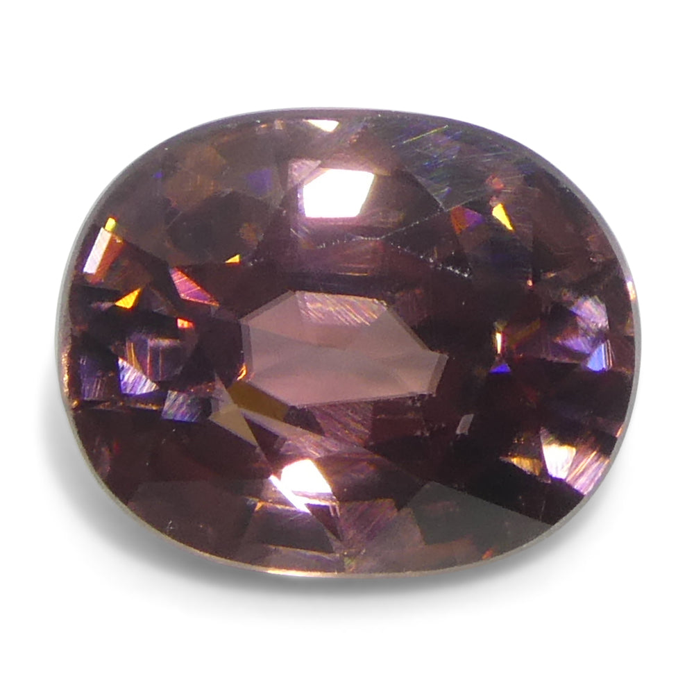Zircon 3.04 cts 8.51 x 6.86 x 4.76 mm Cushion Pink  $920