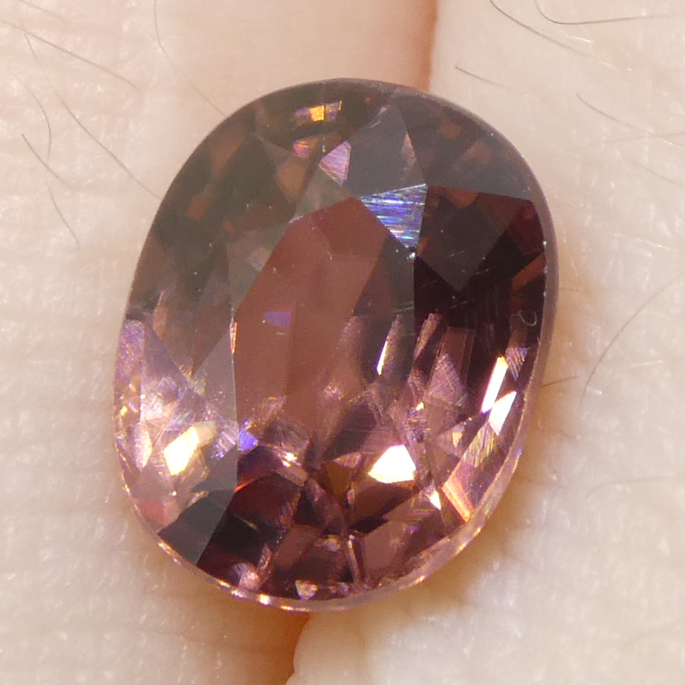 3.04ct Natural Earth Mined Cushion Master Brilliant Cut Pink Zircon from Sri Lanka - Skyjems Wholesale Gemstones