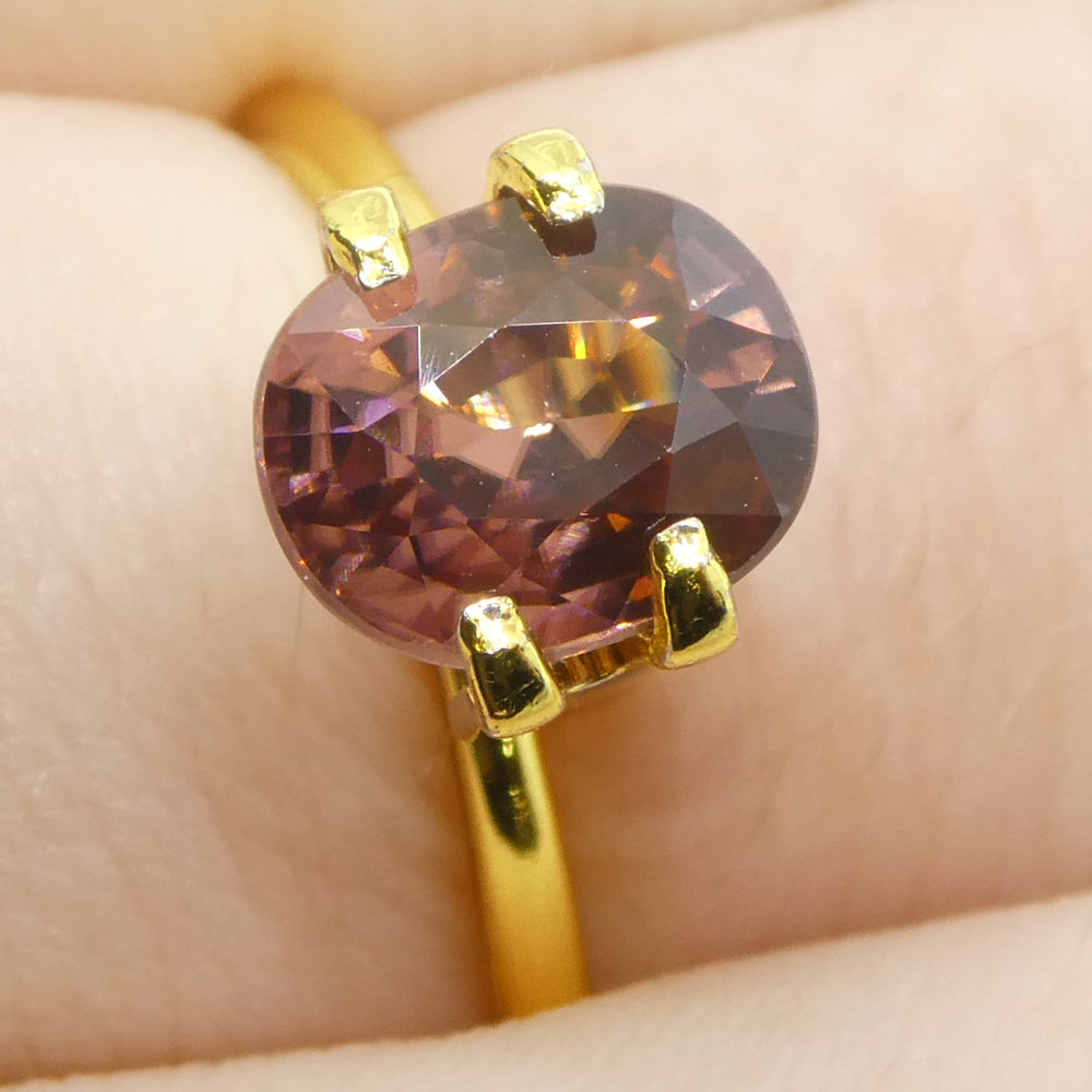 3.04ct Natural Earth Mined Cushion Master Brilliant Cut Pink Zircon from Sri Lanka - Skyjems Wholesale Gemstones