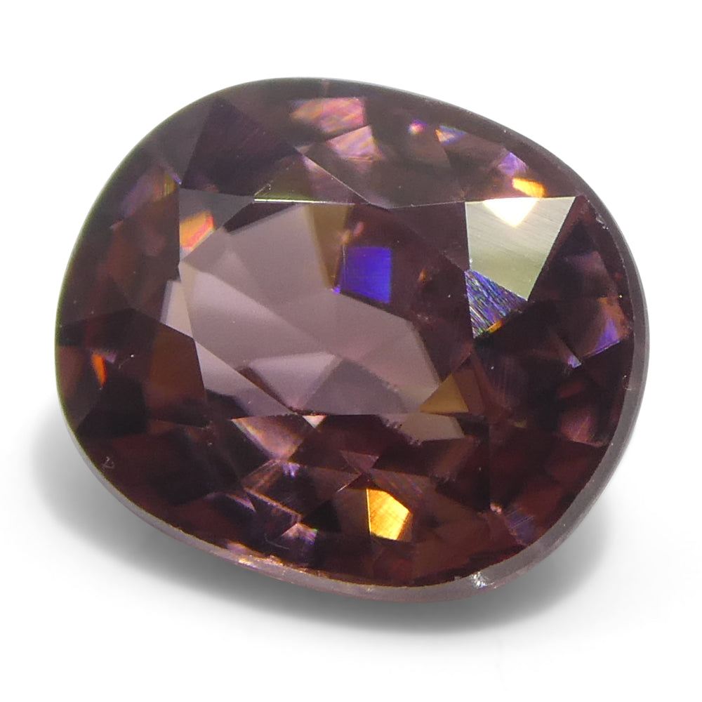 3.04ct Natural Earth Mined Cushion Master Brilliant Cut Pink Zircon from Sri Lanka - Skyjems Wholesale Gemstones