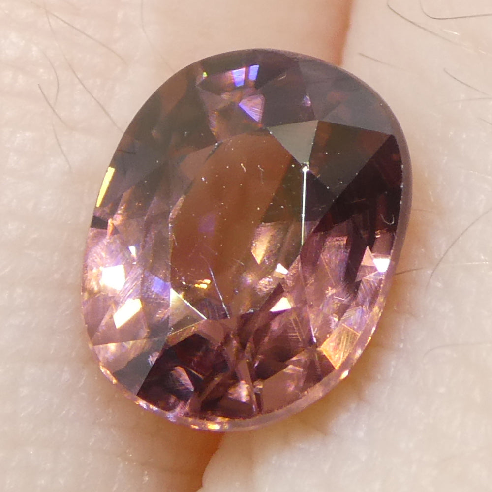 3.04ct Natural Earth Mined Cushion Master Brilliant Cut Pink Zircon from Sri Lanka - Skyjems Wholesale Gemstones