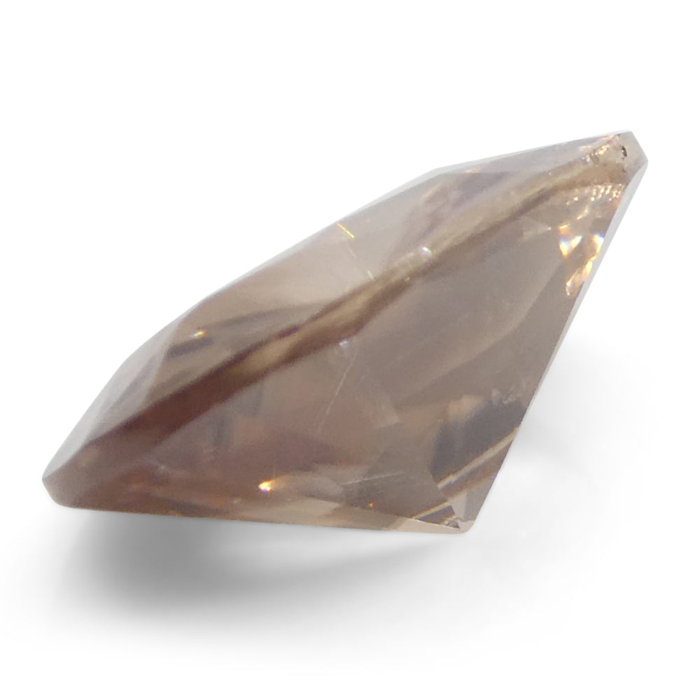 1.97ct Natural Earth Mined Oval Master Brilliant Cut Pink-Orange Zircon from Sri Lanka - Skyjems Wholesale Gemstones