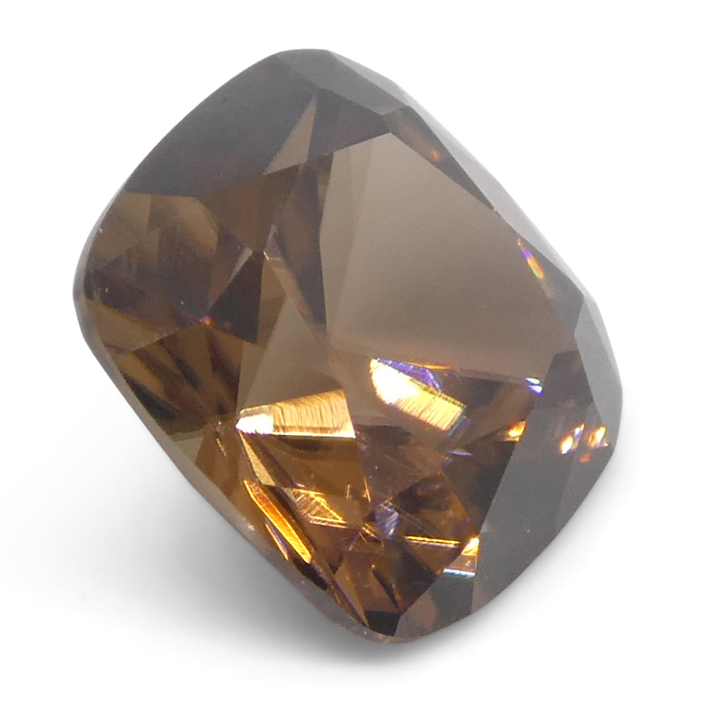 2.8ct Natural Earth Mined Cushion Master Brilliant Cut Orange Zircon from Sri Lanka - Skyjems Wholesale Gemstones