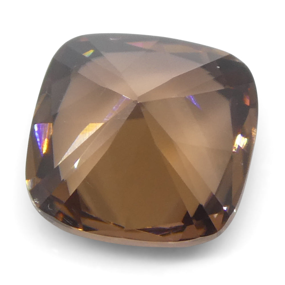 2.8ct Natural Earth Mined Cushion Master Brilliant Cut Orange Zircon from Sri Lanka - Skyjems Wholesale Gemstones