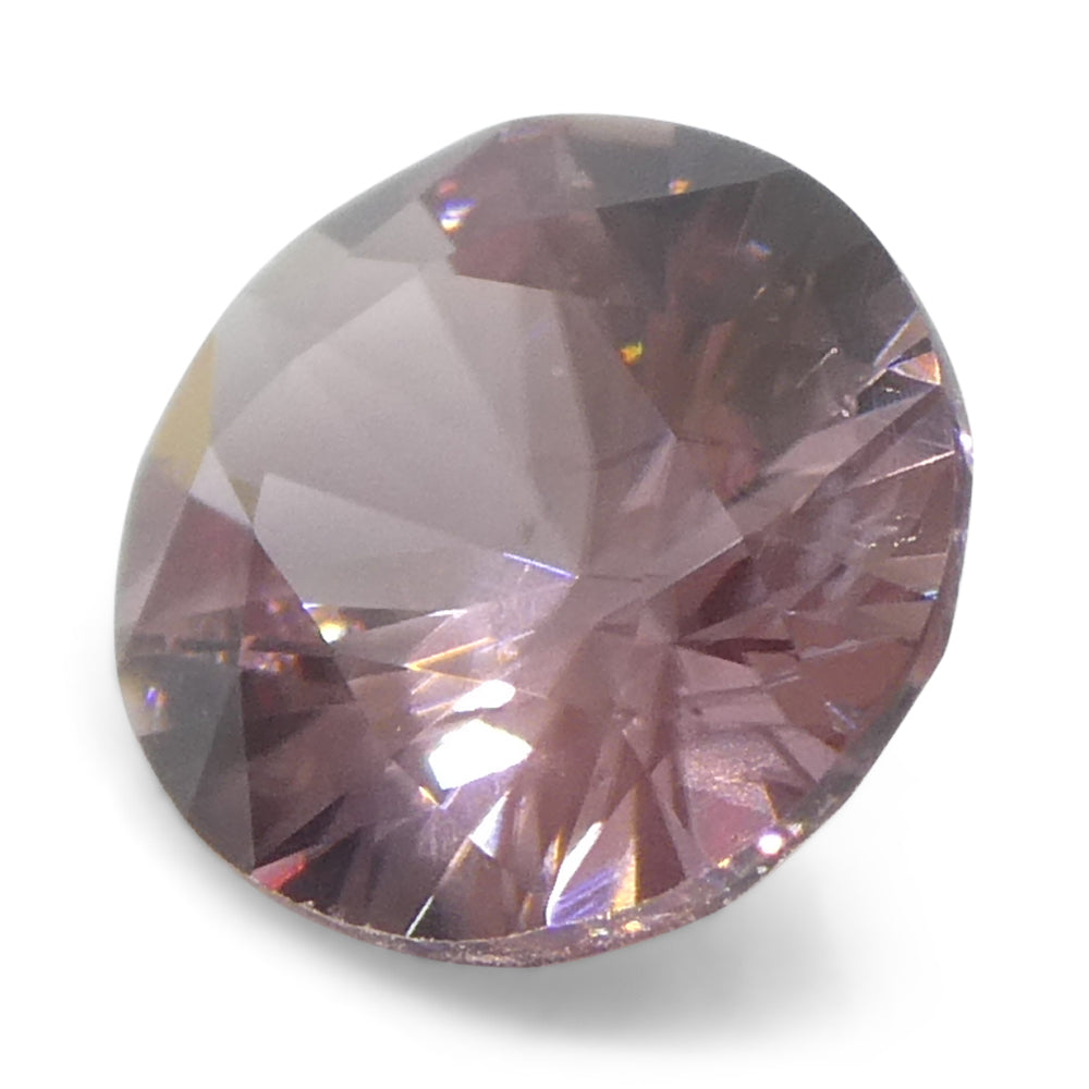 1.78ct Natural Earth Mined Oval Master Brilliant Cut Pink Zircon from Sri Lanka - Skyjems Wholesale Gemstones