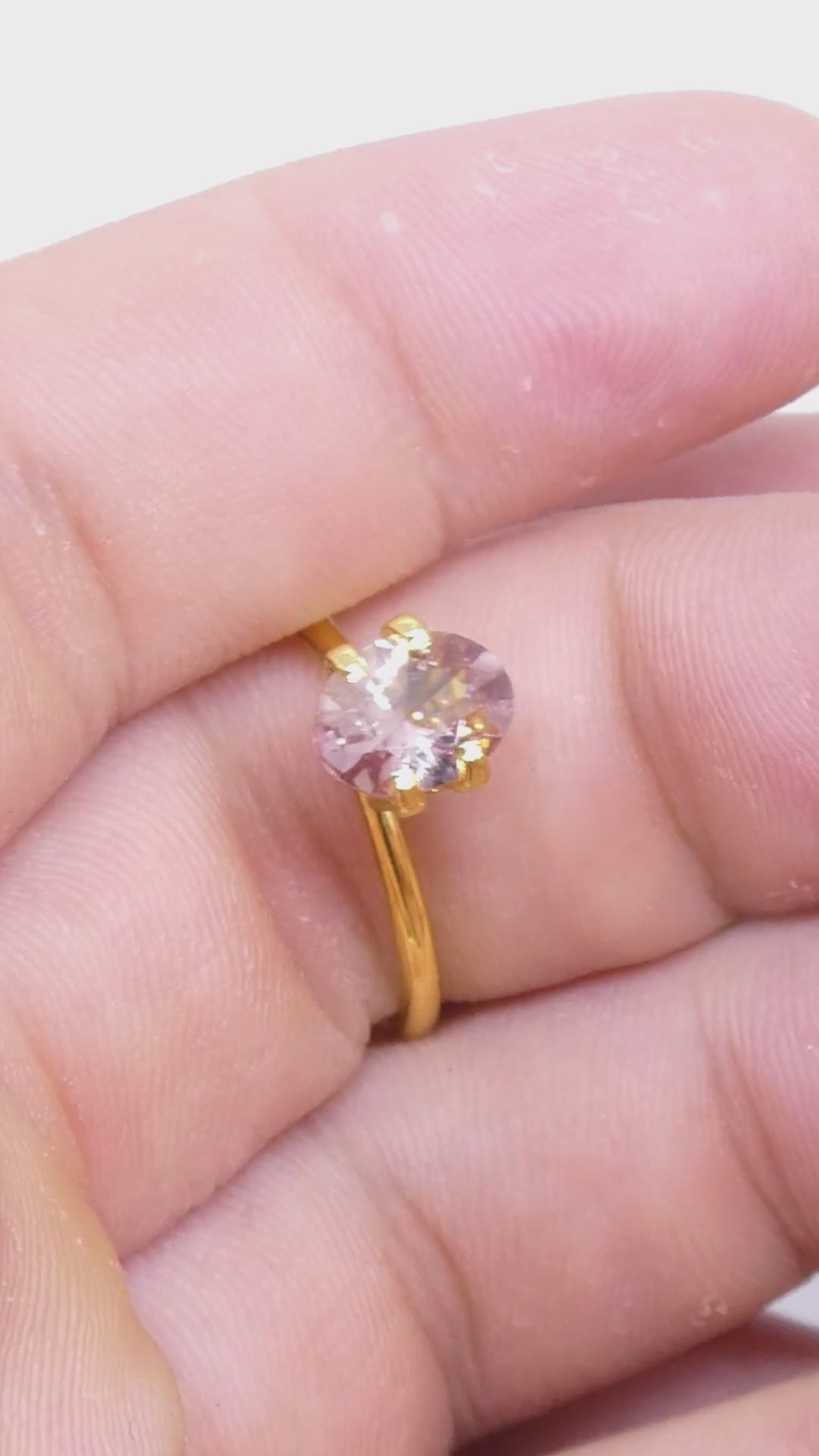 1.78ct Natural Earth Mined Oval Master Brilliant Cut Pink Zircon from Sri Lanka — product video