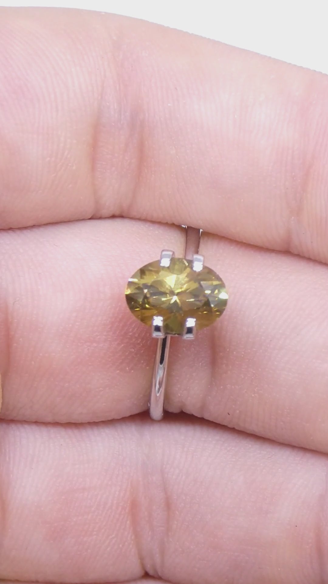 2.76ct Natural Earth Mined Oval Master Brilliant Cut Yellow Zircon from Sri Lanka — product video