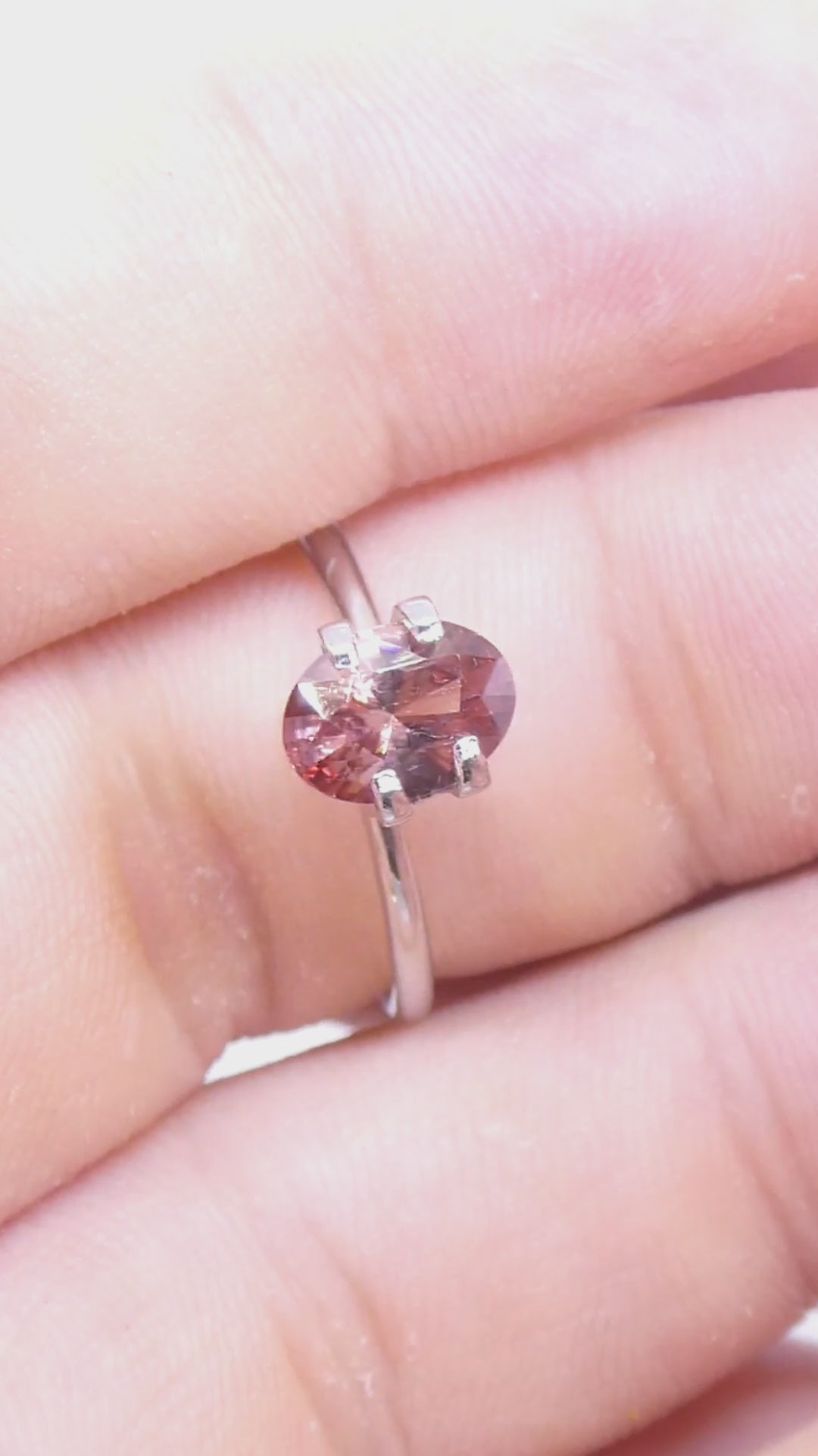 1.53ct Natural Earth Mined Oval Master Brilliant Cut Orange Zircon from Sri Lanka — product video