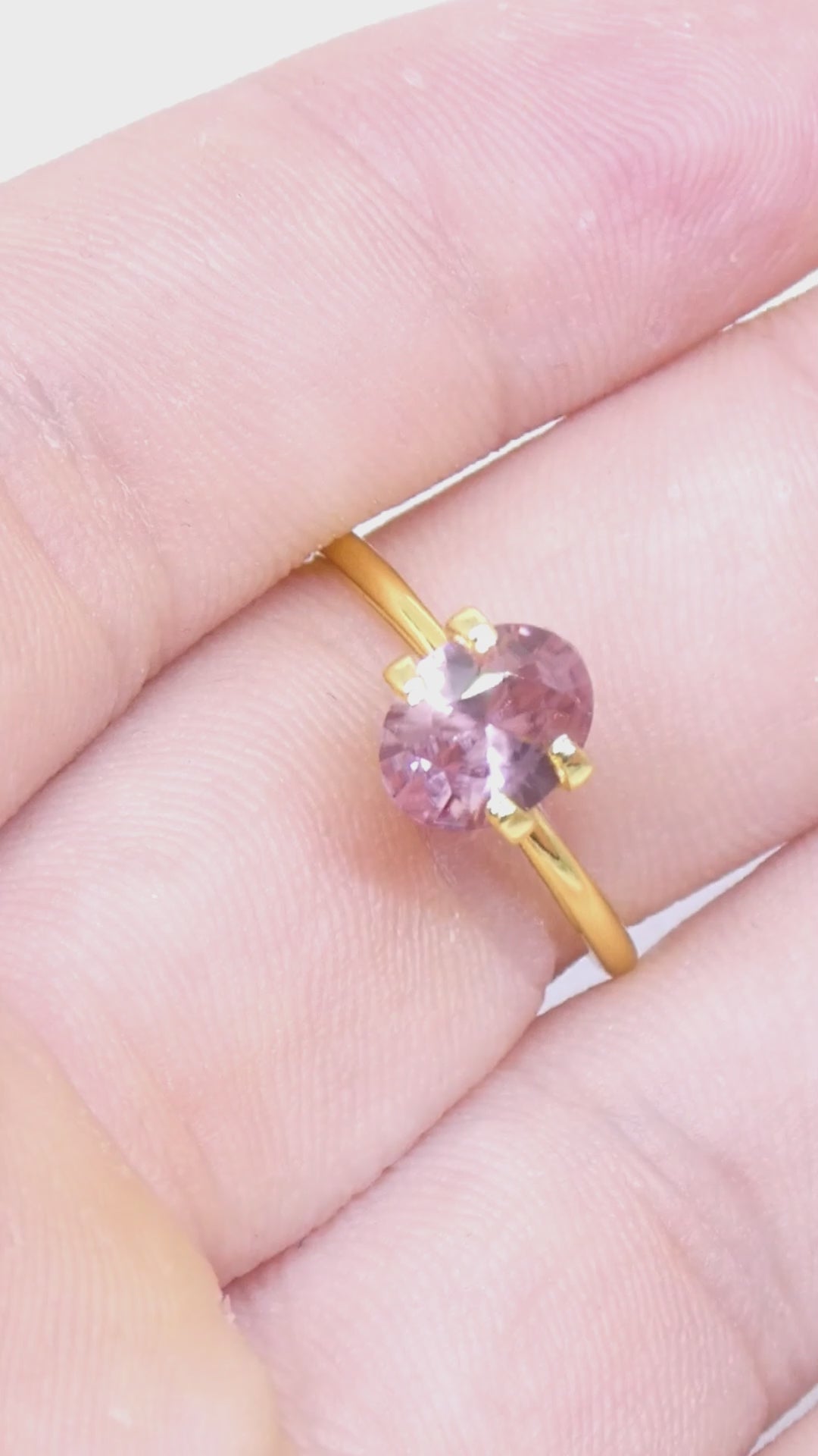 1.78ct Natural Earth Mined Oval Master Brilliant Cut Pink Zircon from Sri Lanka — product video