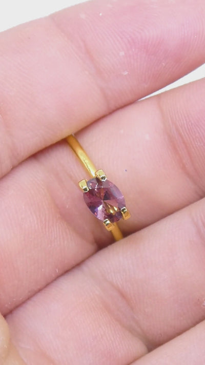 0.95ct Natural Earth Mined Oval Master Brilliant Cut Pink Zircon from Sri Lanka — product video