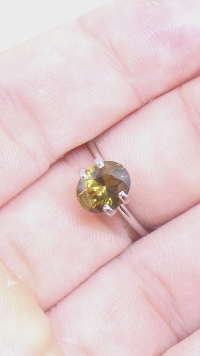 2.12ct Natural Earth Mined Oval Master Brilliant Cut Yellow Zircon from Sri Lanka — product video