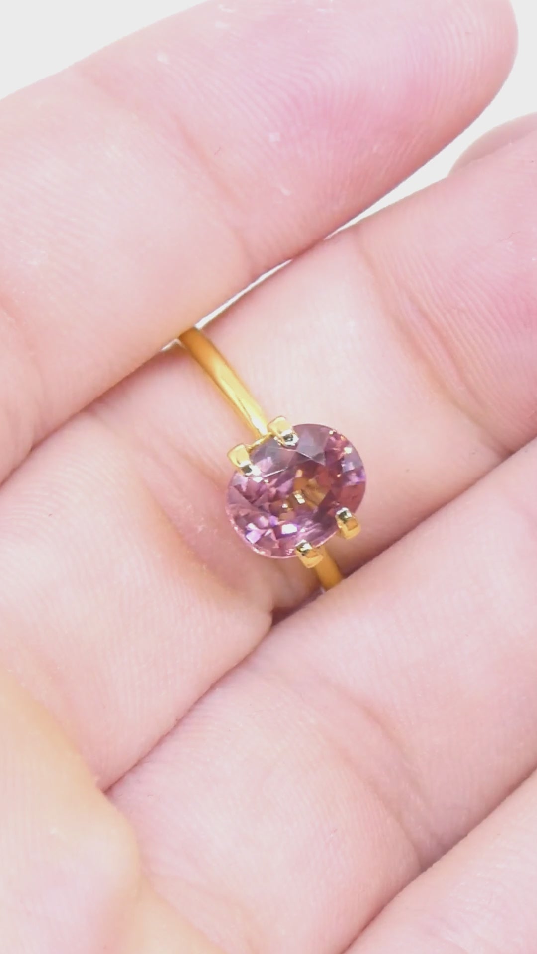 3.04ct Natural Earth Mined Cushion Master Brilliant Cut Pink Zircon from Sri Lanka — product video