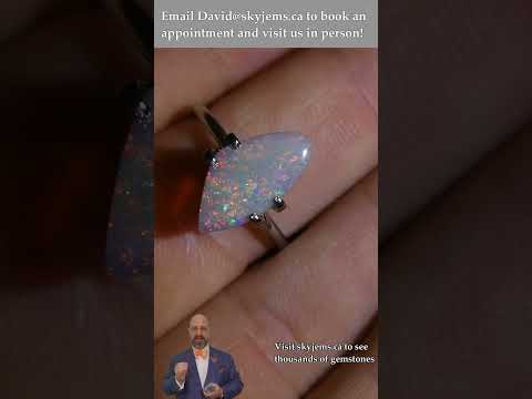 1.7ct N8 Freeform Gray Opal from Australia