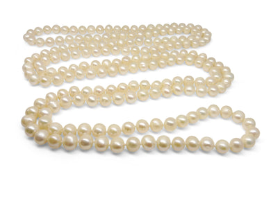 2.5x Opera Length Pearl Necklace, 80 Inch / 200cm - Skyjems Wholesale Gemstones