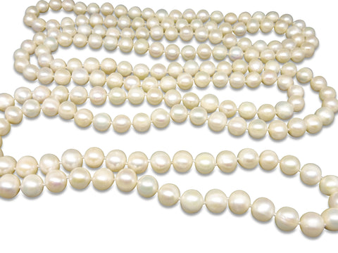 2.5x Opera Length Pearl Necklace, 80 Inch / 200cm | Skyjems