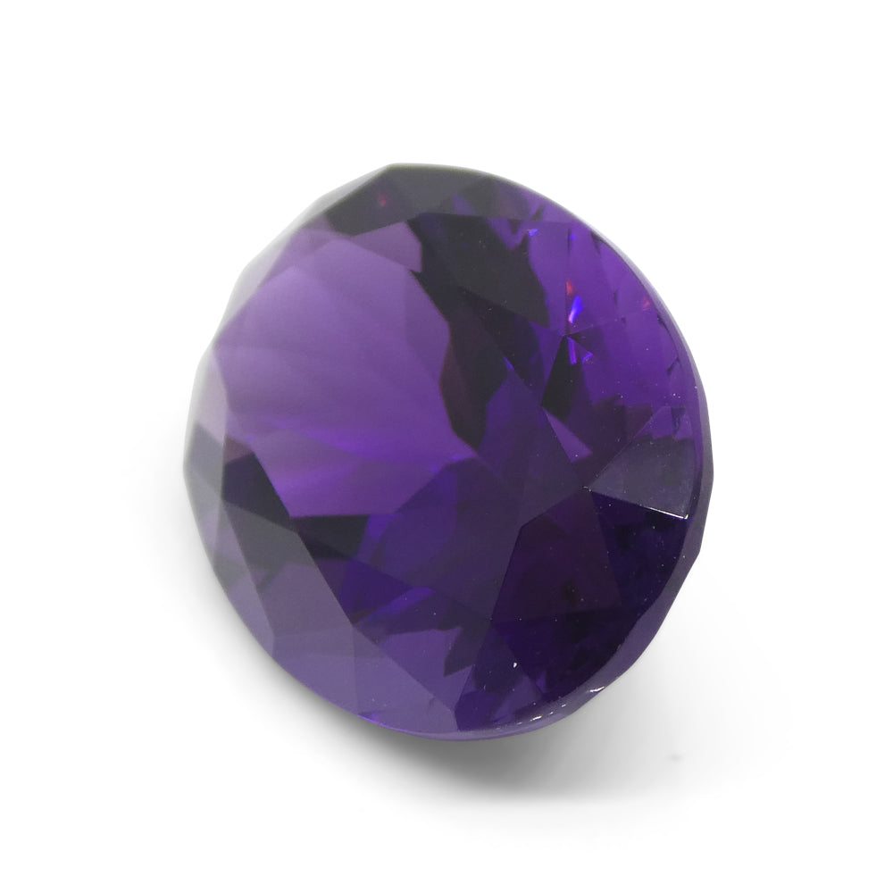 14.32ct Oval Purple Amethyst from Uruguay - Skyjems Wholesale Gemstones