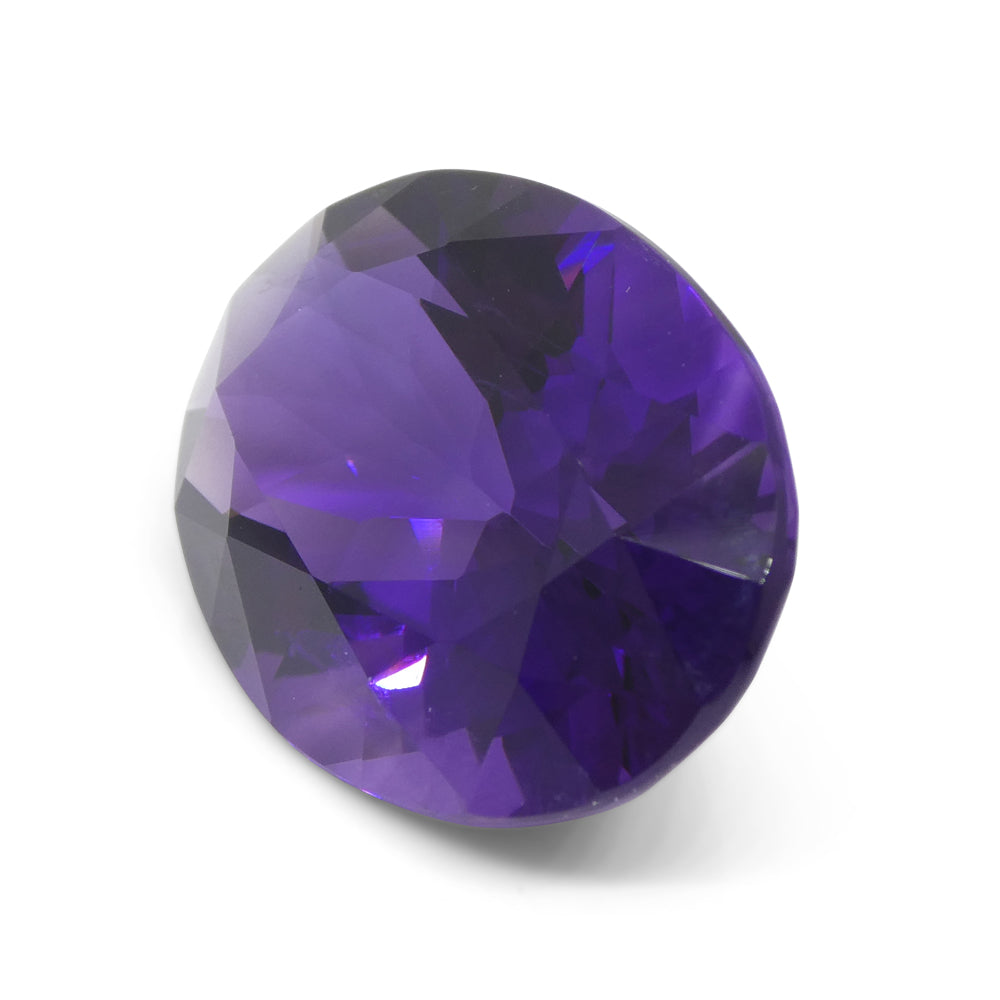 33.57ct Oval Purple Amethyst from Uruguay - Skyjems Wholesale Gemstones