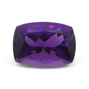 17.4ct Cushion Purple Amethyst from Uruguay - Skyjems Wholesale Gemstones