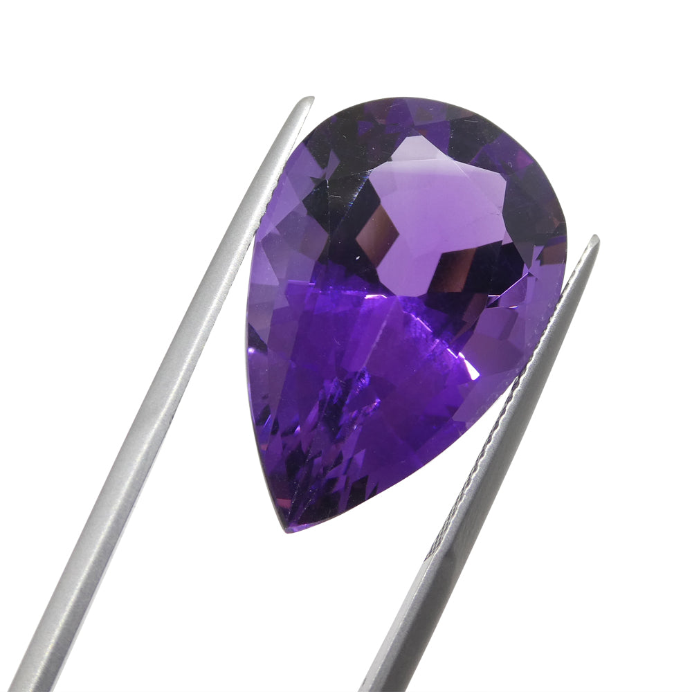 Amethyst 22.11 cts 25.62 x 16.36 x 11.13 Pear Purple  $560