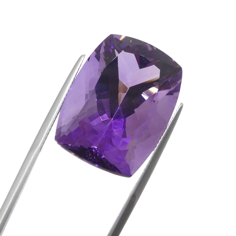 Amethyst 41.54 cts 25.87 x 18.46 x 14.36 Emerald Cut Purple  $1040