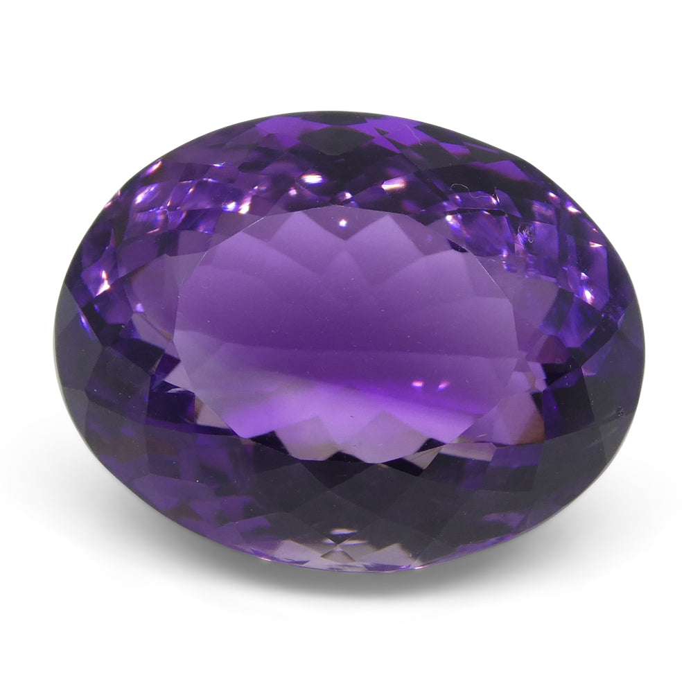 18.09 ct Oval Amethyst - Skyjems Wholesale Gemstones