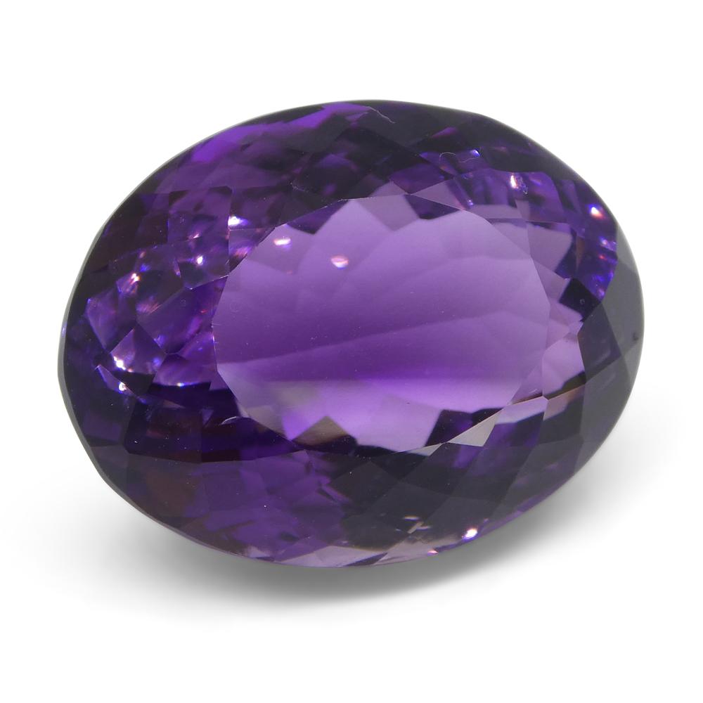 18.09 ct Oval Amethyst - Skyjems Wholesale Gemstones