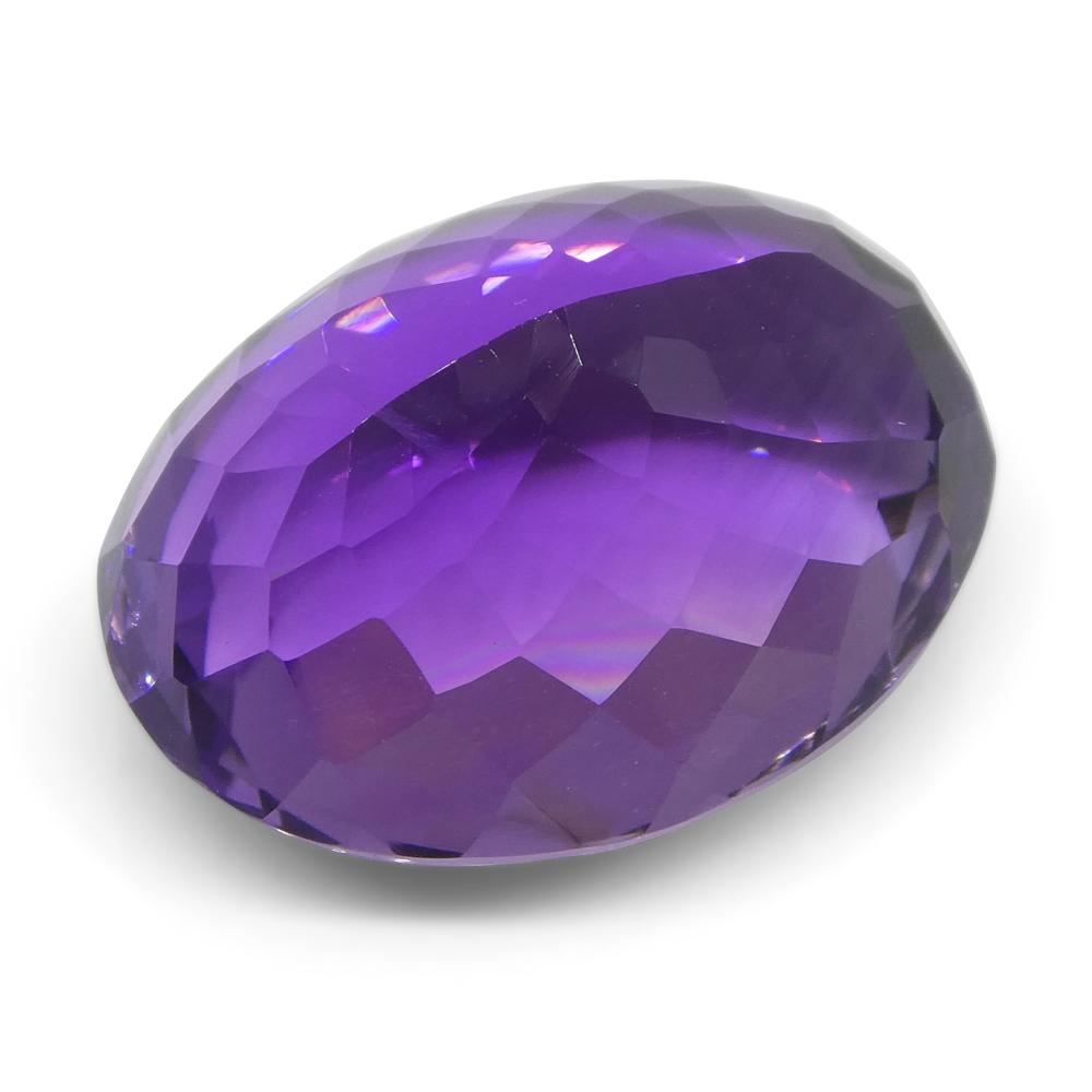 18.09 ct Oval Amethyst - Skyjems Wholesale Gemstones