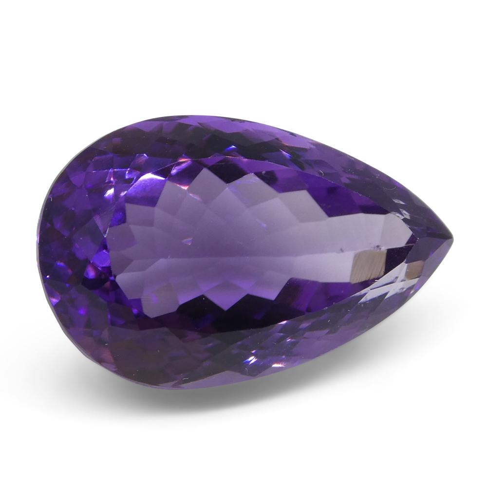 23.11 ct Pear Amethyst - Skyjems Wholesale Gemstones